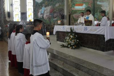 Missa de ação de graças encerrou as celebrações da 37ª edição da Festa em louvor a N. Sra. Aparecida de Laranjeiras do Sul